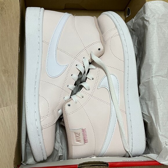 Nike Court Royale 2 Mid FD0286-600 Womens Pink Lifestyle Sneakers - Picture 2 of 7